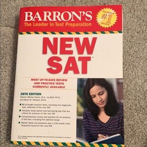 NEVER USED SAT BOOK